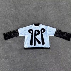 Support Customized Logo Embroidery Applique Patch Boxy Cropped Graphic T-Shirt for Men