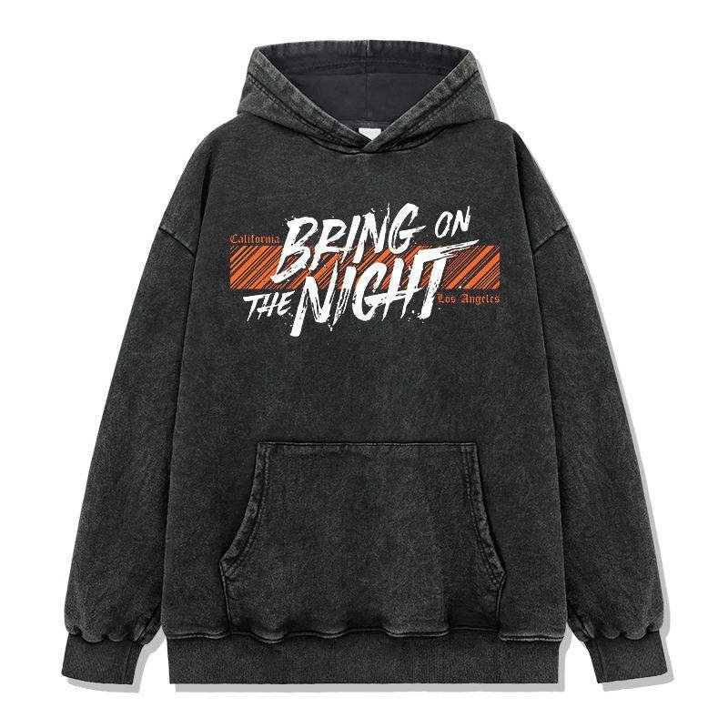 Unisex 100% Cotton Knitted Loose Fit Autumn Printing Acid Wash Pullover Hoodies Long Sleeve Casual Street Style Sweatshirt - Image 6