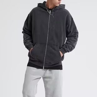 Unisex Mens Oversized Pullover Sweatshirt Hoodie For Distressed Hoodie Sweater Hooded - Image 5