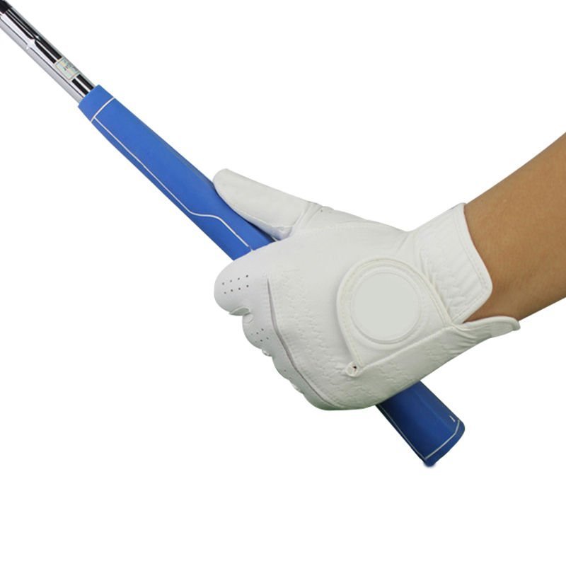 Wholesale Custom Logo Cabretta Leather Golf Gloves – Left Hand Durable Breathable Fit with Removable Ball Marker for Sports Use - Image 4