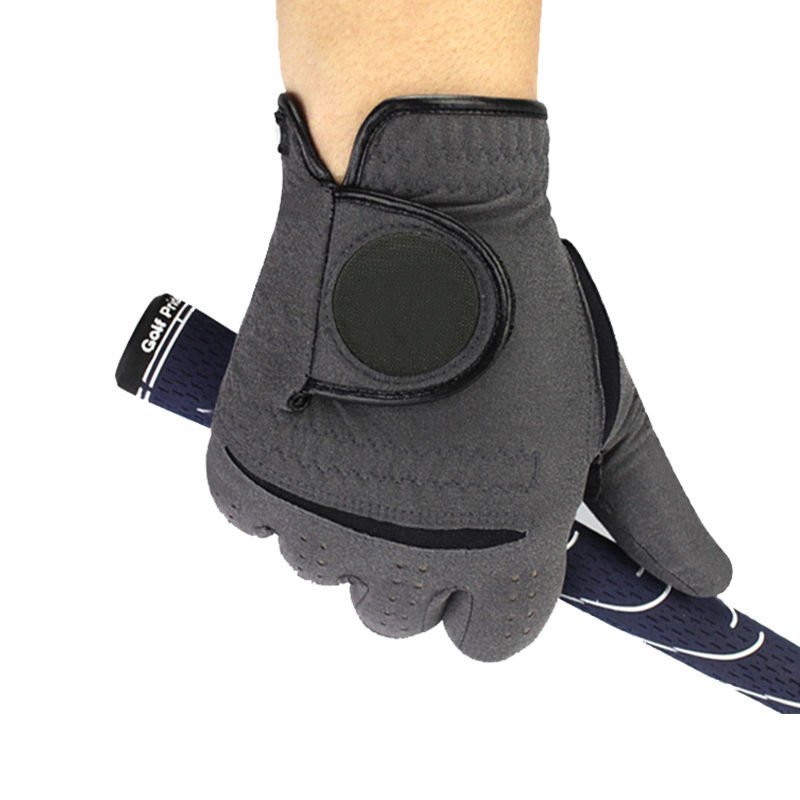 Wholesale Custom Logo Cabretta Leather Golf Gloves – Left Hand Durable Breathable Fit with Removable Ball Marker for Sports Use - Image 5