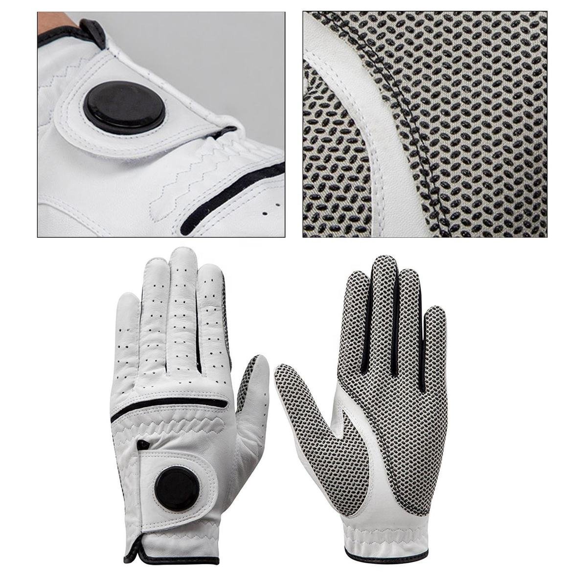 Wholesale Professional Grade Durable Golf Gloves with Enhanced Grip for Competition and Snug Comfortable Fit - Image 3