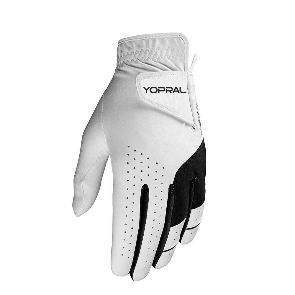 YOPRAL Men’s Cabretta Sheepskin Golf Gloves Anti Slip Breathable Professional Grip Left and Right Hand Model - Image 3
