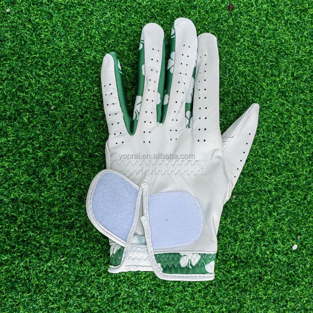 Professional Yopral Golf Gloves Model YP-1011-16 – Reinforced Palm Cabretta Leather, Anti-Slip Custom Size Design - Image 2