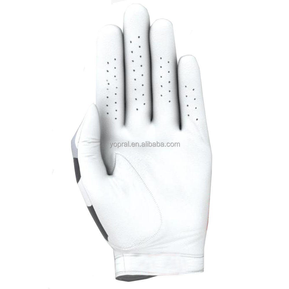YOPRAL Professional Golf Gloves Reinforced Palm Cabretta Leather Anti Slip Breathable Custom Made OEM ODM Version 2 - Image 4